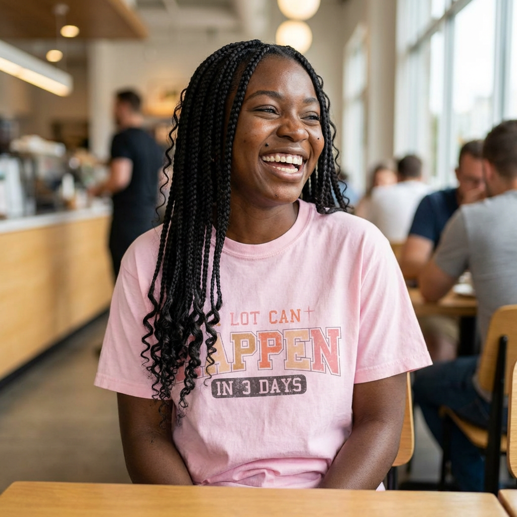 A Lot Can Happen in Three Days Christian Easter T-Shirt