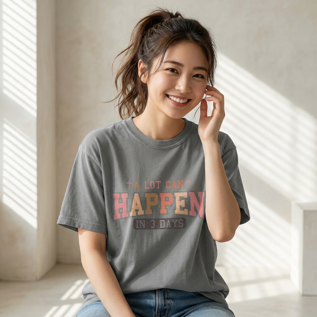 A Lot Can Happen in Three Days Christian Easter T-Shirt