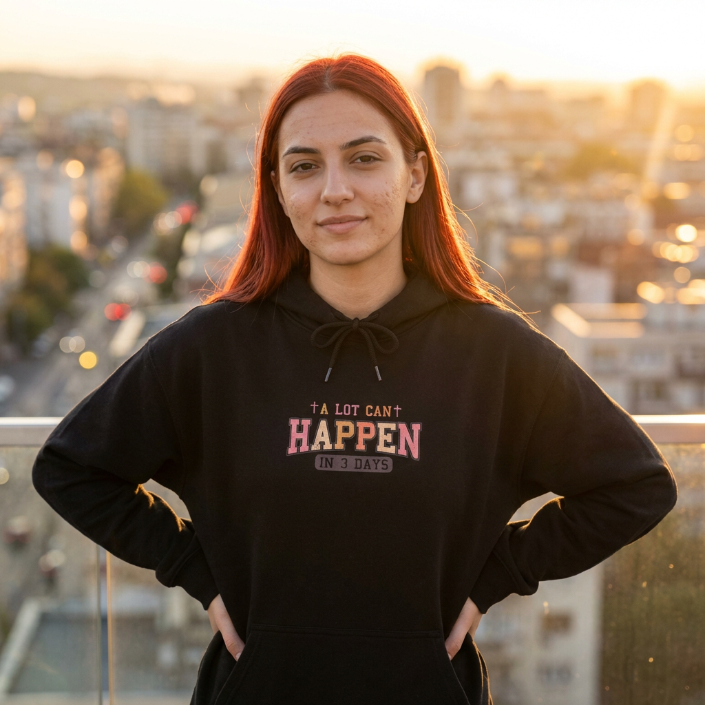A Lot Can Happen In 3 Days Christian Easter Hoodie