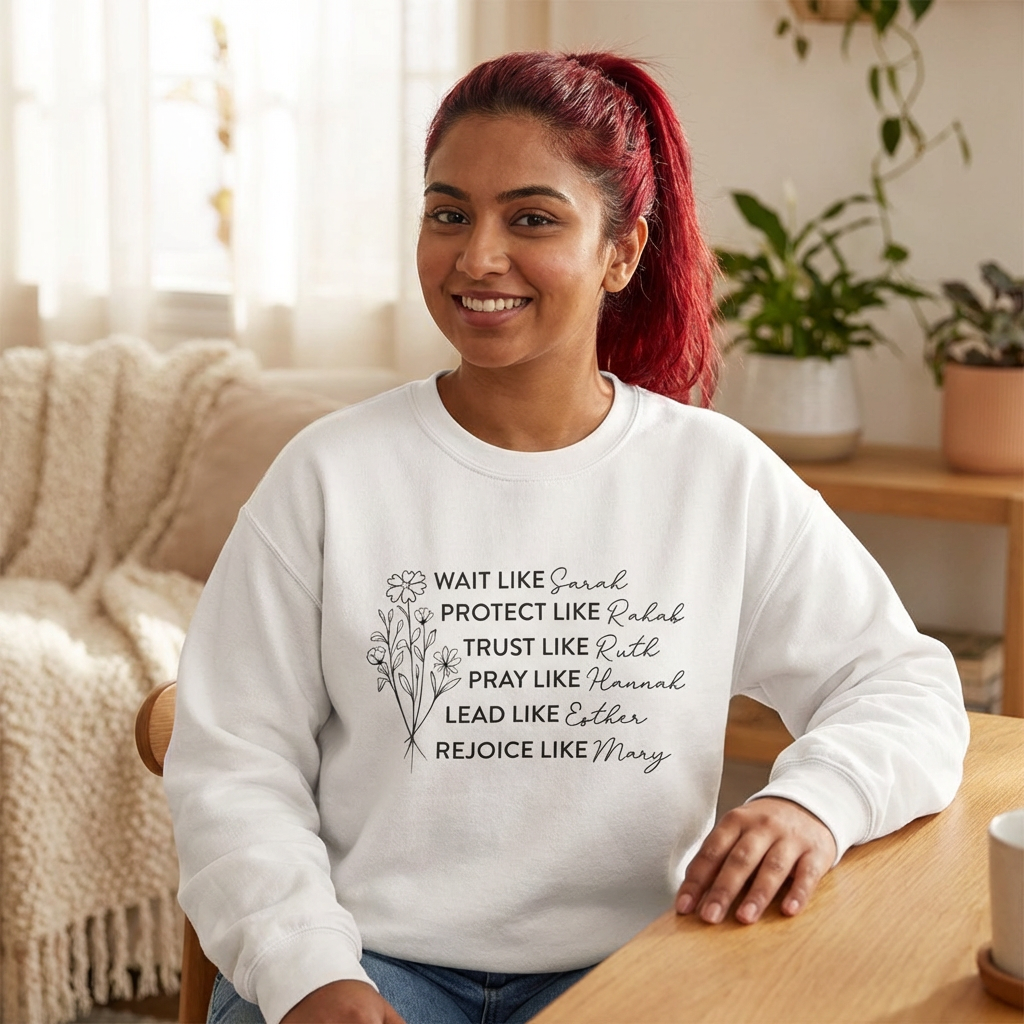 Women of the Bible Sweatshirt — Christian Scripture Crewneck